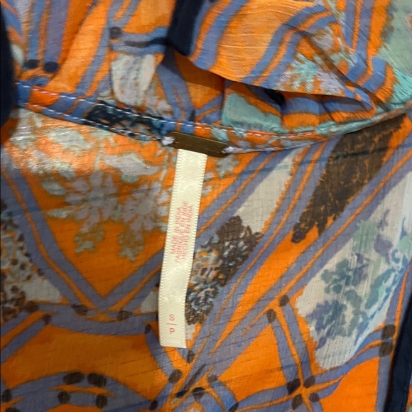 Free People Cassis Printed Chiffon Maxi Dress - Picture 7 of 7